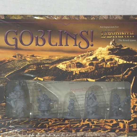Jim Henson's Labyrinth the Board Game Goblins Expansion River Horse Minis - Picture 5 of 8
